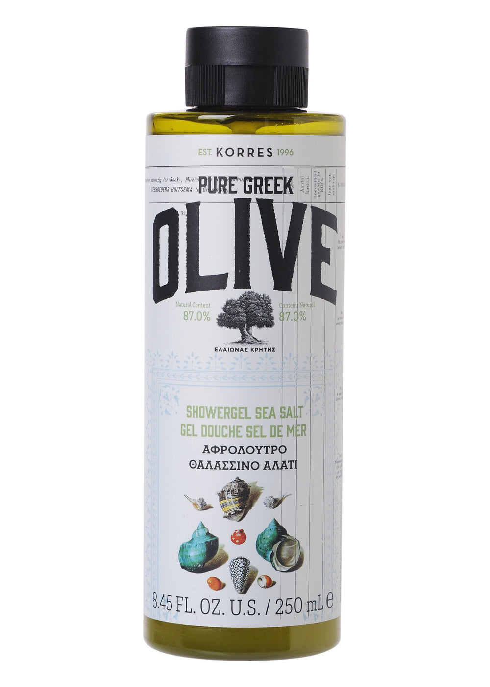 Żel pod prysznic OLIVE & SEA SALT