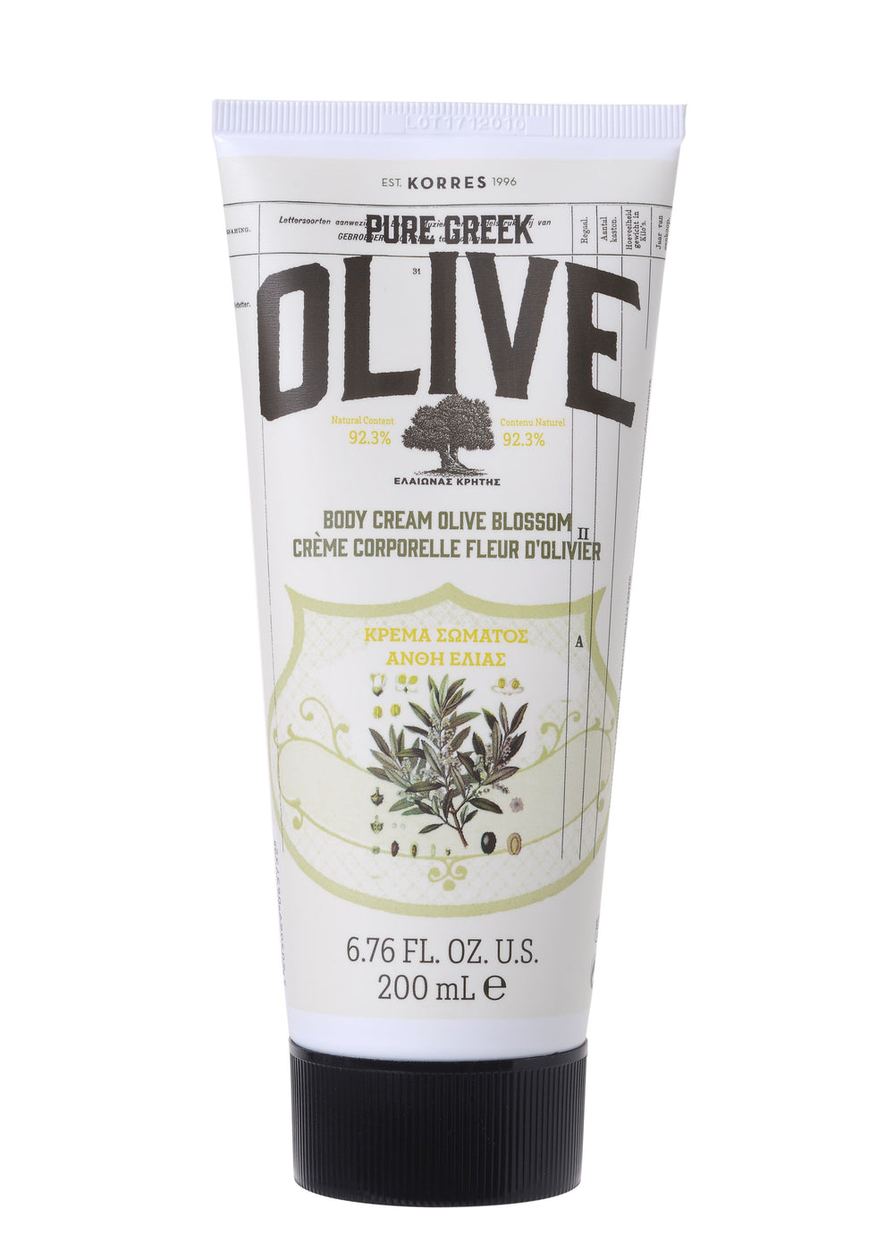 Crème pour le corps Olive & Olive Blossom