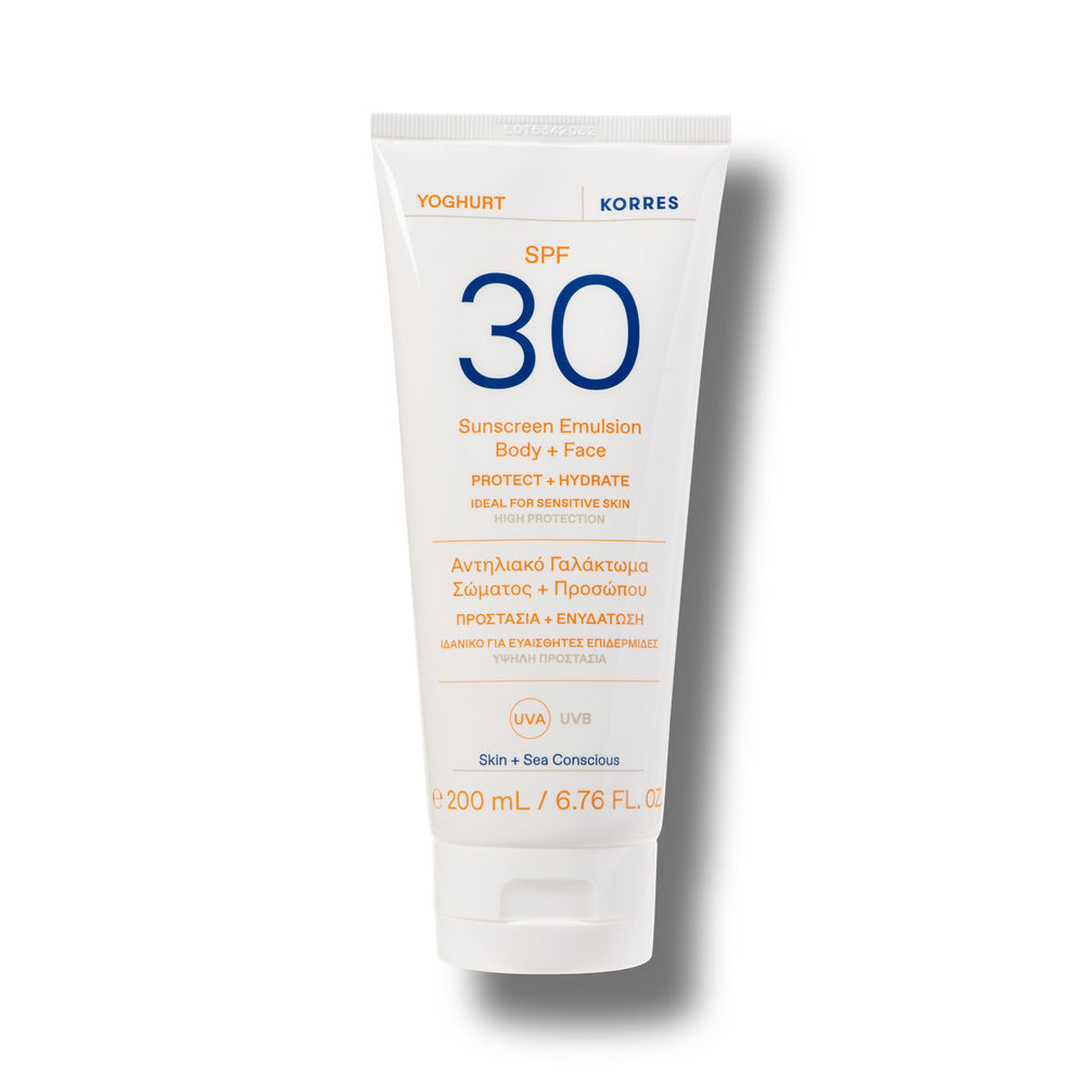 YOGHURT Sonnenschutz-Emulsion für Körper und Gesicht SPF30