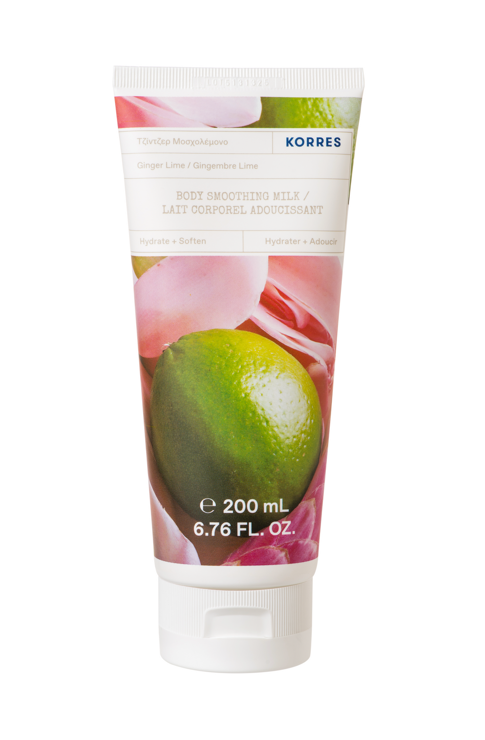 GINGER LIME Lait lissant pour le corps