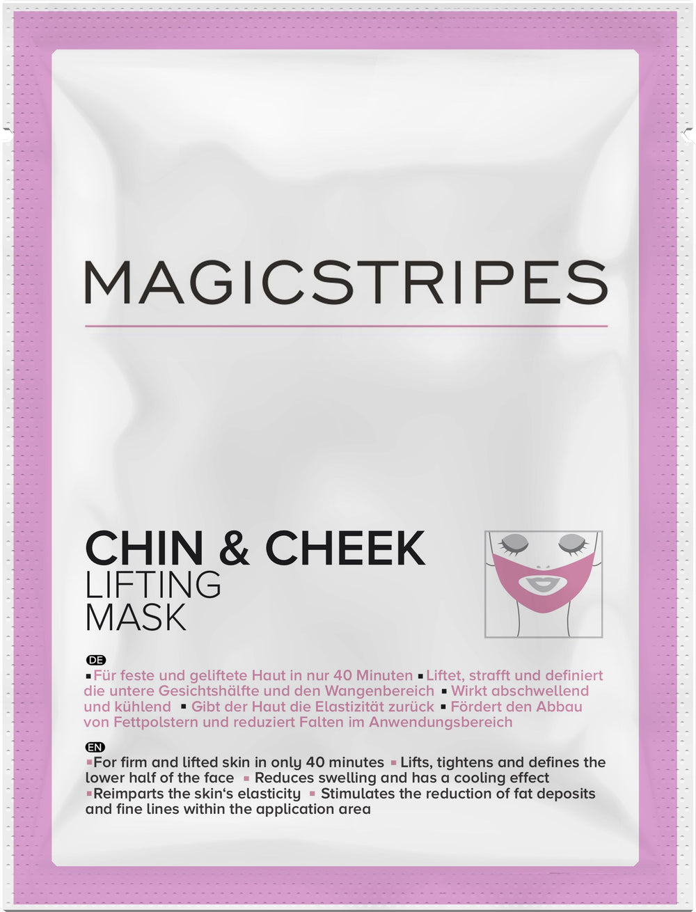 Chin & Cheek lifting mask sachet