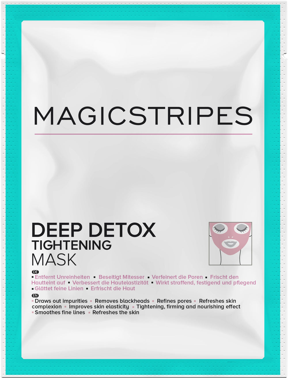 Deep detox tightening mask sachet