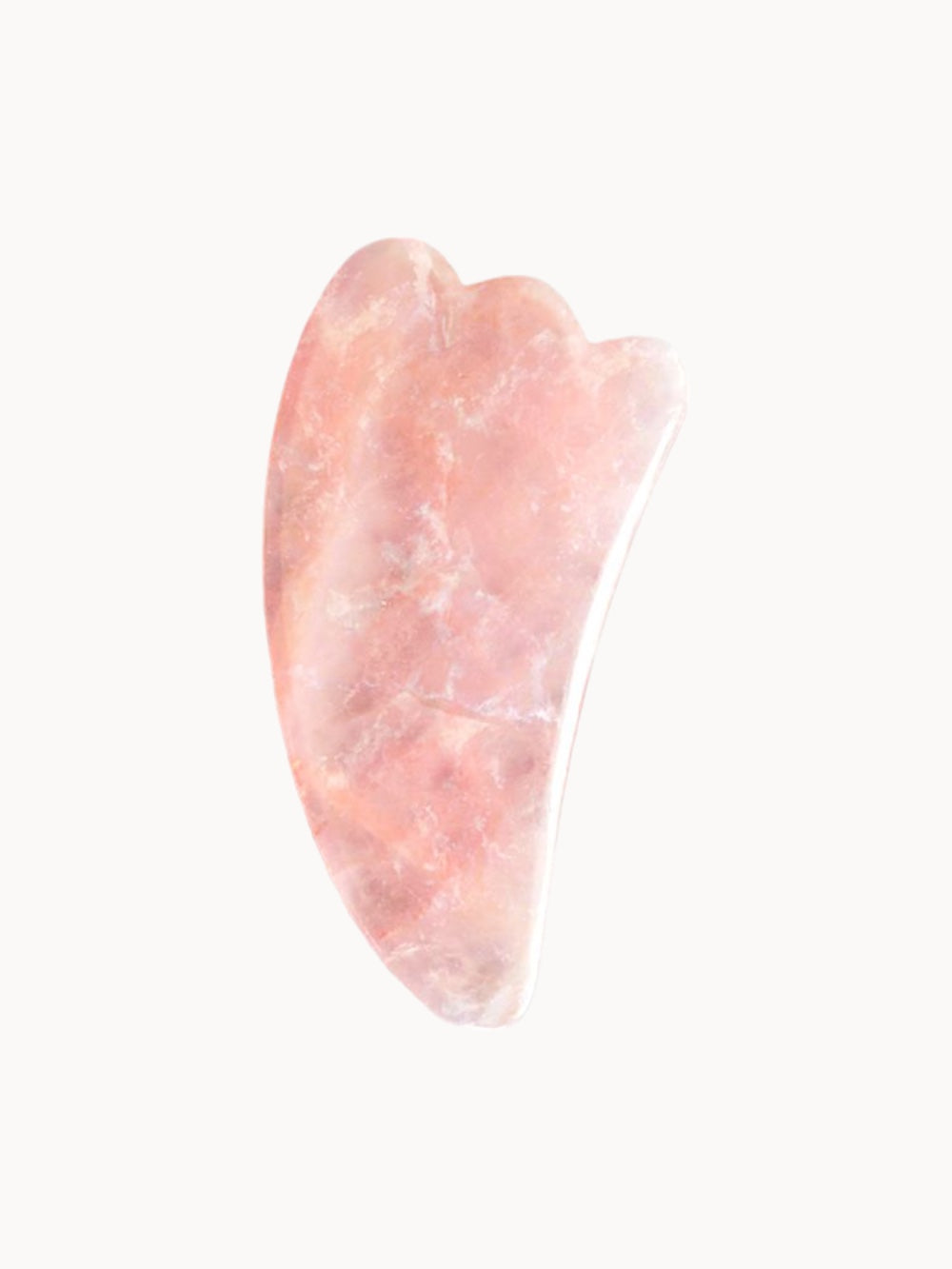 GUA SHA Beauty Stein Rosenquarz