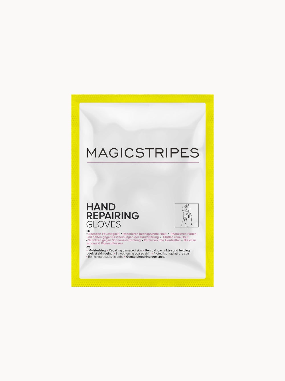 Hand repairing gloves single sachet