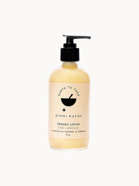 Organic Lotion With Rose