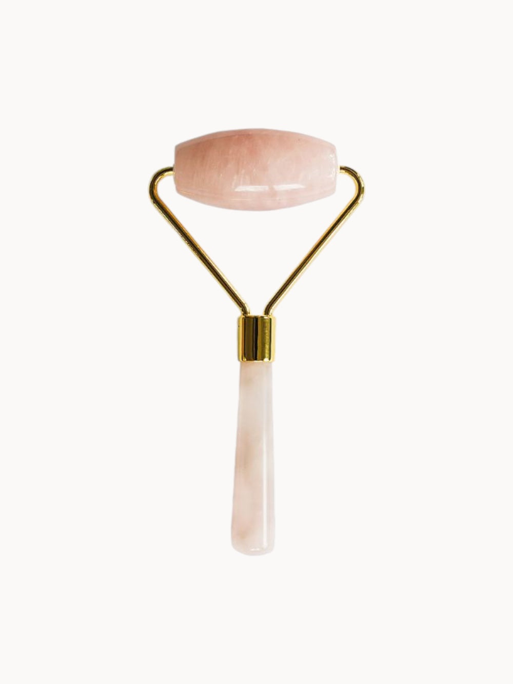 Rose quartz face roller